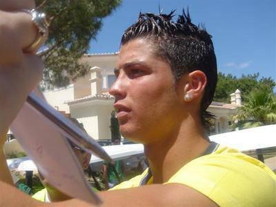 cristiano il est beau c mon potte